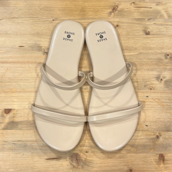 Women's Indi Slide Tan Sandals - Shade & Shore size 9 - Picture 5 of 6